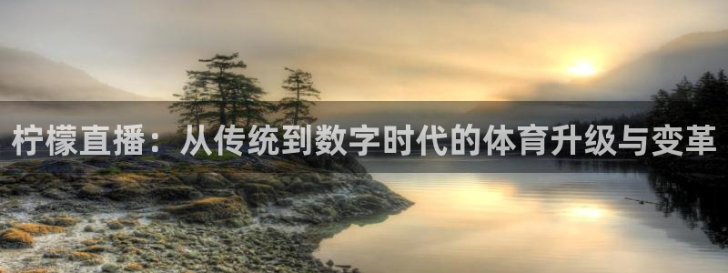 蜘蛛直播nba直播在线直播：柠檬直播：从传统到数字时代的体育升级与变革