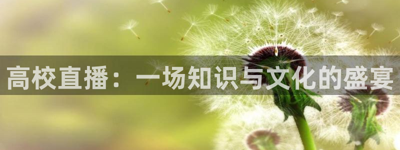 蜘蛛直播体育app：高校直播：一场知识与文化的盛宴